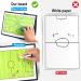 FantasyDay Soccer Magnetic Coach Clipboard with Dry Erase Zipper and Marker Pen - Foldable Portable Strategy Board Kit - Buy Online on GoSupps.com