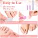 Melliex 120-Piece Wrong Tooth Kit French Natural Matt Toenails Full Cover Tips for Women | 12 Sizes Available - Buy Online on GoSupps.com