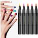 Nail Gel Pen - Waterproof, Quick Dry, Long Lasting DIY Abstract Lines Painting Pen for Nail Art - Portable Tip Nail Pen 2ml - One Size - Buy Online on GoSupps.com