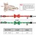 Malier Christmas Snowflake Cat Collar with Bow Tie and Bell - Adjustable Pet Accessory for Kitten, Kitty, Puppy - Buy Online on GoSupps.com