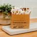 Buy Hydrophil Sustainable Bamboo Cotton Swabs - 100% Biodegradable & Vegan - Eco-Friendly Pack of 100 - Buy Online on GoSupps.com