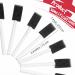 200 Pack 1 Inch Foam Paint Brushes with Wood Handle - Bulk Sponge Black Foam Brushes for Painting, Crafts, Acrylics, Stains - Buy Online on GoSupps.com