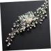 Didiseaon Party Favor Bridal Headpiece Goody Hair Clips for Women Hair Decorations Floral Decor Wedding Hair Side Combs Rhinestone Tiara Women Hair Accessories Bride Decorate Pearl - Buy Online on GoSupps.com