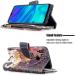Buy Miago 9 Card Slots Leather Cover for Huawei Y7 2019 - Colorful Zip Flip Wallet Case & Protective PU Leather Shell - Buy Online on GoSupps.com