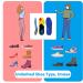 Premium Sport Insoles for Plantar Fasciitis Relief | Medium Arch Support | Shock Absorption | Orthotics Shoe Insert for Men and Women | Breathable & Anti-Slip Design | XL Size (Men 10-13) - Buy Online on GoSupps.com