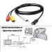 Sony AV Cable Replacement for Handycam VMC-15FS/VMC-30FS - 1.2m Cord for Sony Camcorders DCR-SR90/HDR-CX7/HDR-FX7 - Buy Online on GoSupps.com