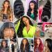 9A Brazilian Body Wave Lace Front Wig - 20 Inch Natural Black - Pre Plucked with Baby Hair - 150% Density - Glueless & Natural Color - For Black Women - Buy Online on GoSupps.com