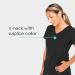 BARCO Skechers Vitality Charge V-Neck Scrub Top - Women's Large Black - Buy Online on GoSupps.com