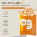 Orange Exfoliating Brightening Gel Gommage Corps Exfoliant Gel Exfoliant Visage Et Corps Gelee Eclaircissante Gommage Gentle Exfoliator For Face Skin Exfoliator For Body (1PC 50g) 1PC 50 g (Lot de 1) - Buy Online on GoSupps.com