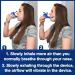 Lung Exerciser - Acapella Flutter Valve Device for Mucus Clearance & Lung Expansion | Breathing Trainer for Recovery - Dark Blue-e - Buy Online on GoSupps.com