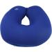 Verdant Touch Memory Foam Neck Pillow - Electric Vibration U-shaped Travel Pillow for Comfort - Blue - Buy Online on GoSupps.com