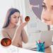 Flaming Wolf Contact Lens Travel Kit | Portable & Cute Contact Lens Case with Mirror for Daily Use - Ideal for Outdoor Adventures - Buy Online on GoSupps.com
