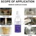 Siopob All Purpose Cleaning Spray Foam Rust Degreaser - Rust Out Instant Remover Spray Multipurpose Foam Cleaner For D-ust Stains Heavy Oil Stains And Rust - Buy Online on GoSupps.com