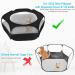 XIRGS Small Animal Playpen with Top Cover - Waterproof Portable Pet Cage Tent for Outdoor Exercise - Ideal for Cats, Rabbits, Hamsters, and More - Buy Online on GoSupps.com