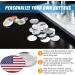 300 Pieces Blank Button Making Supplies Round Badge Button Parts Metal Button Pin Badge Kit for Button Maker Machine  Including Metal Shells Back Cover and Clear Film (Tinplate 1.46 Inch) 37 mm/ 1.46 Inch  metal - Buy Online on GoSupps.com