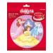 Buy Dekora 114377 Disney Princess Cake Topper - Edible Rice Paper Pink - 20cm | International Shipping Available - Buy Online on GoSupps.com