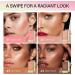 Highlighter Makeup Stick - Waterproof Glitter Cream Highlighter - Bronzer Contour Face Makeup - Long-lasting 3-in-1 Multi Uses for Face Body Eyeshadow (2#soft glow) 2#soft glow 1 g (Pack of 1) - Buy Online on GoSupps.com