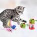 GOLDGE Cat Toys Kitten Toys for Indoor 16 Pcs Cat Interactive Toys Includes Cats Catnip Balls Mice Feathers Wand Toys Set Gift for Cat and Kitty - Buy Online on GoSupps.com