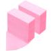 400 pieces wax fleece strips hair removal face and body removal hair removal depilation wax strips fleece (rose)