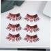 FRCOLOR Natural Layered Eyelashes 3 Pairs false lashes Fake Eyelashes Halloween Performance Eyelashes Halloween Makeup Eyelashes Halloween Eyelashes Curly False Eyelashes - Buy Online on GoSupps.com
