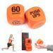 Phoenix Fitness exercise cubes-workout cubes for cardio HIIT and training courses-full body training routine for home and gym (Orange)
