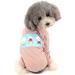 Ranphy Cotton Striped Pajamas for Small Dogs - Cartoon Hoodie Jumpsuit & Pet Coat for XX-Large Dogs (Pink) - Buy Online on GoSupps.com