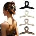 Venhay 4.3 Inch Hair Claw Clips Large No Slip Big Matte Jaw Butterfly Clip for Thin Fine Medium Thick Hair Women and Girls 4 Pack Cross