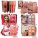 Palette De Maquillage En Forme De Livre | Longue Tenue Multicolore | Palette De Fard Paupi res Contour Color | Pour Mariage Anniversaire Joues Filles D butant Quotidien Voyage F te - Buy Online on GoSupps.com