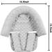 NICEYEA Baby Carseat Headrest & Strap Covers - Soft Neck Support Pillow for Newborns - Grey - Buy Online on GoSupps.com