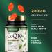 Built by Nature CoQ10 200 mg Coenzyme Q10 with Olive Oil and Black Pepper for High Absorption Supports Heart Health & Energy Antioxidant Supplement 2 Month Supply 120 Softgels - Buy Online on GoSupps.com