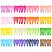 Sularpek 80 Pcs Hair Clips for Girls 2 Inch Baby Hair Clips Candy Metal Snap Hair Clips Colorful Toddler Hair Clips Hair Accessories for Kids Teens Women 80 count (Pack of 1)