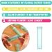 50 Pcs 2.8 Clear Floral Water Tubes with Rubber Lids - Flower Vials for Fresh Arrangements - Buy Online on GoSupps.com