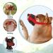 Shop Wllhyf Soft Nylon Dog Muzzle | Breathable & Comfortable Biting Chew Prevention | Adjustable Muzzle for Small Dogs (Red M) - Buy Online on GoSupps.com