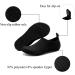 ANLUKE Water Shoes Barefoot Aqua Yoga Socks Quick-Dry Beach Swim Surf Shoes - All Black - Buy Online on GoSupps.com