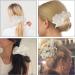2 Women's White Lace Hair Loops Fashionable Large Lace Hair Ropes Elastic and Soft Hair Bands Ponytail Braid Hair Accessories Suitable for Women and Girls with Thick Hair and Large Wavy Curls - Buy Online on GoSupps.com
