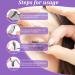 Eyelash Adhesive Strips 2 Sheets Self Adhesive No Glue Apply Strip Lash Glue Reusable Lash Adhesive Strips for Fake Eyelashe Gentle and Non-irritating Easy to Remove and Wear Replacement Lash Adhe - Buy Online on GoSupps.com