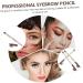 Mikinona 12pcs Eyebrow Pencil with Brush Eyebrow Pen Easy Coloring Brow Pencil Cosmetic Pencils Wood - Buy Online on GoSupps.com