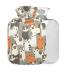 Funny cartoon cat heat bottle with reference 1 l small warfood for pain relief back pain hot cold therapy BPA-free 1l