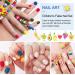 Kalolary 600PCs Children False Nails | Glue-On Artificial Fingernails | Natural Acrylic Nail Tips | Full Cover Short Fake Nails | Perfect Gift for Girls - Buy Online on GoSupps.com