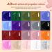 SPTHTHHPY Gel Nail Polish Starter Kit - 20 Colors with 48W Nail Lamp, Top & Base Coat, Manicure Tools - Beginner Set - Buy Online on GoSupps.com