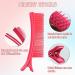 3 Pcs Hair Clips for Styling Sectioning Section Hair Quickly and Efficiently while Coloring Cutting and Styling Hair Stylist Nonslip Hair Clips for Professional Salon Home Styling Sectioning Haircuts Dying Hair DIY Accessories (Multicolour) - Buy Online on GoSupps.com