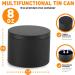 Matte Black Candle Tins 8 oz - Set of 24 | Empty Metal Containers for Candle Making and Storage - Perfect for Christmas Gifts - Buy Online on GoSupps.com
