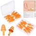 Reusable Silicone Ear Plugs CHOOBY 10 Pair Waterproof Noise Reduction Earplugs for Sleeping Swimming Shooting Range Motorcycles Work SNR 32db Ear Plugs for Adults & Kids