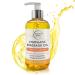 Lymphatic Massage Oil for Massage Therapy | 100% Natural Lymphatic Drainage Oil | Premium Quality with Arnica Lemon & Ginger Oil | for Post Surgery Recovery & Detox | 8oz by Brookethorne Naturals