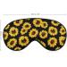Sunflower Sleep Mask for Women | Adjustable Eye Shades Cover with Elastic Strap Comfortable & Stylish - Buy Online on GoSupps.com