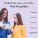 Organic Cotton Period Pads for Teens | Wings & Regular Size | 18 Count | Eco-Friendly Sanitary Pads for Tweens - Buy Online on GoSupps.com