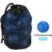 Patikil Hollow Golf Practice Balls Set with Mesh Bag - Blue | Indoor Training for Golf & Tennis - Buy Online on GoSupps.com