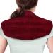 Heating Pad for Neck and Shoulders Microwavable Moist Heat Aromatherapy Wrap Hot Compress for Arthritis, Muscle Pain, Anxiety and Stress Relief with Natural Lavender Scent by TheraCool