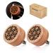 Essential Oil Car Diffuser, 2 PCS Car Aromatherapy Wood Diffuser with Vent Clip A-type