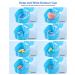Denture Bath Case with Strainer Tray - Orthodontic Retainer Cleaner for Top & Bottom Dentures, Mouth Guard, Invisalign - Buy Online on GoSupps.com